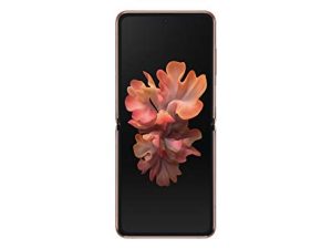 SAMSUNG Galaxy Z Flip 5G Factory Unlocked New Android Cell Phone | US Version Smartphone | 256GB Storage | Folding Glass Technology| Long-Lasting Mobile Battery | Mystic Bronze (SM-F707UZNAXAA)