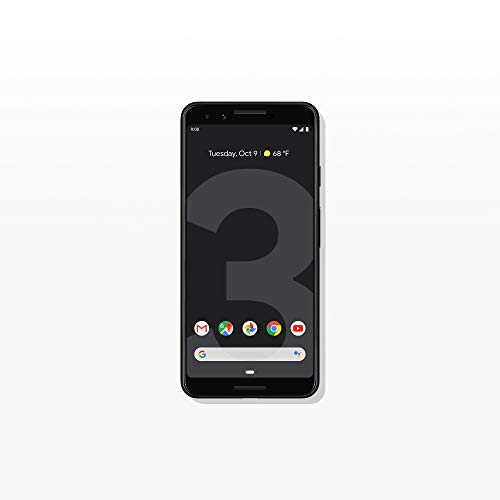 Google - Pixel 3 with 64GB Memory Cell Phone (Unlocked) - Just Black Google - Pixel 3 with 64GB Memory Cell Phone (Unlocked) - Just Black