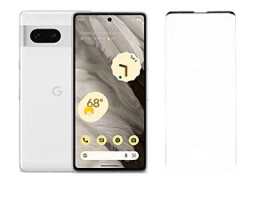 SETPOT Tempered Glass HD Screen Protector Protective Bundle | with Google Pixel 7 5G Smartphone Factory Unlocked Android