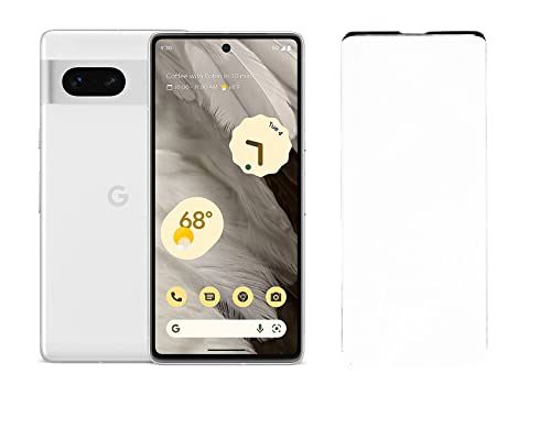 SETPOT Tempered Glass HD Screen Protector Protective Bundle | with Google Pixel 7 5G Smartphone Factory Unlocked Android SETPOT Tempered Glass HD Screen Protector Protective Bundle | with Google Pixel 7 5G Smartphone Factory Unlocked Android