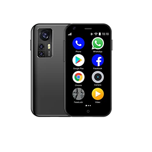 SOYES D18 3G Mini Smartphone 2.5Inch WiFi China Mobile 1GB 8GB Memory Quad Core Android Cell Phones 3D Glass Slim Body HD Camera Dual Sim Google Play Cute Smartphone (Elf Black) SOYES D18 3G Mini Smartphone 2.5Inch WiFi China Mobile 1GB 8GB Memory Quad Core Android Cell Phones 3D Glass Slim Body HD Camera Dual Sim Google Play Cute Smartphone (Elf Black)