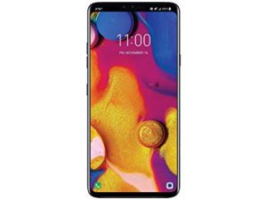 LG V40 ThinQ 64GB GSM Unlocked (AT&T/T-Mobile) 5-Camera Smartphone w/ 6.4" QHD+ Display - Aurora Black (Renewed)
