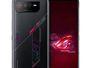 ASUS Rog Phone 6 5G Dual AI2201 128GB 12GB RAM Factory Unlocked (GSM Only | No CDMA - not Compatible with Verizon/Sprint) Tencent Version - Black