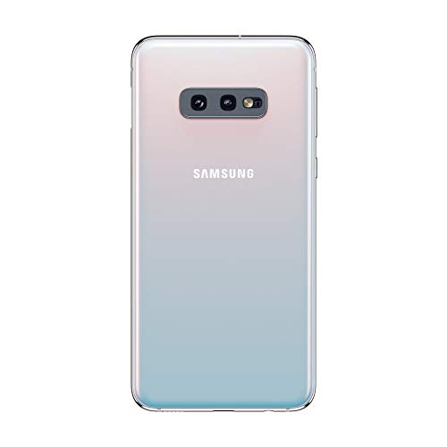 Samsung Galaxy S10e Factory Unlocked Android Cell Phone | US Version | 128GB of Storage | Fingerprint ID and Facial Recognition | Long-Lasting Battery | U.S. Warranty | Prism White Samsung Galaxy S10e Factory Unlocked Android Cell Phone | US Version | 128GB of Storage | Fingerprint ID and Facial Recognition | Long-Lasting Battery | U.S. Warranty | Prism White
