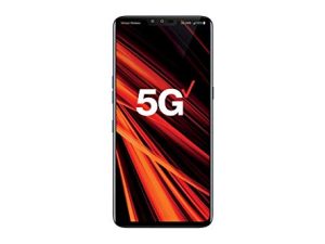LG V50 ThinQ 5G 128GB LM-V450 5G Smartphone (Renewed) (Black