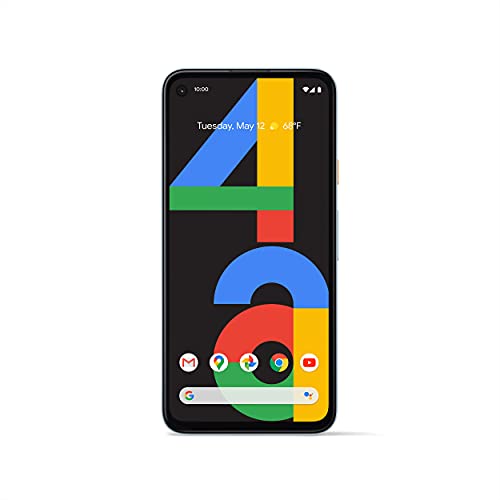 Google Pixel 4a - Unlocked Android Smartphone - 128 GB of Storage - Up to 24 Hour Battery - Barely Blue Google Pixel 4a - Unlocked Android Smartphone - 128 GB of Storage - Up to 24 Hour Battery - Barely Blue