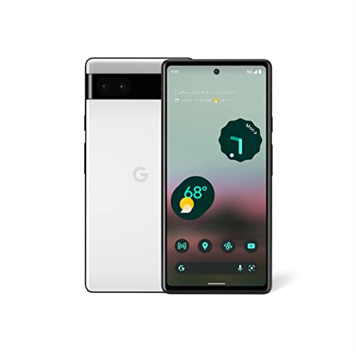 Google Pixel 6a - 5G Android Phone - Unlocked Smartphone with 12 Megapixel Camera and 24-Hour Battery - Chalk Google Pixel 6a - 5G Android Phone - Unlocked Smartphone with 12 Megapixel Camera and 24-Hour Battery - Chalk