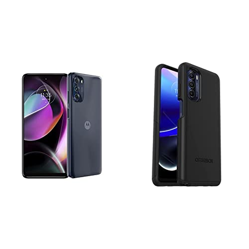 Motorola Moto G 5G | 2022 | 2-Day Battery | Unlocked | Made for US 6/256GB | 50 MP Camera | Moonlight Gray & OtterBox Commuter Series LITE Case for Moto g Stylus 5G (2022) - Black Motorola Moto G 5G | 2022 | 2-Day Battery | Unlocked | Made for US 6/256GB | 50 MP Camera | Moonlight Gray & OtterBox Commuter Series LITE Case for Moto g Stylus 5G (2022) - Black