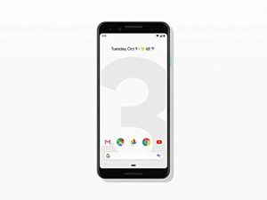 Google - Pixel 3 with 64GB Memory Cell Phone (Unlocked) - Clearly White (Renewed)