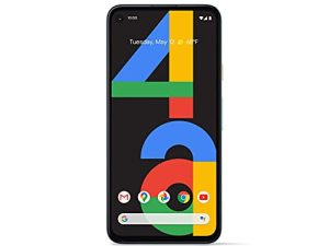 Google Pixel 4a - Unlocked Android Smartphone - 128 GB of Storage - Up to 24 Hour Battery - Barely Blue (Renewed)