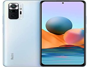Xiaomi Redmi Note 10 Pro 4G Volte 128GB + 8GB Factory Unlocked 6.67" Quad Camera Night Mode (not Verizon Sprint Boost Cricket) (w/Fast Car Charger Bundle) (Glacier Blue)