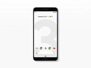 Google - Pixel 3 with 128GB Memory Cell Phone (Unlocked) - Clearly White