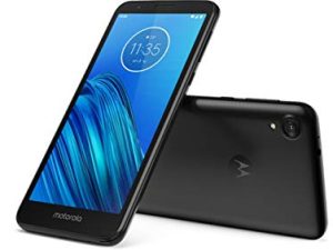 Motorola Moto e6 Starry Black 16GB Verizon (Renewed)