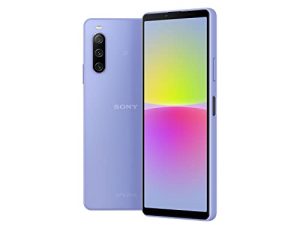 Sony Xperia 10 IV Dual SIM 128GB ROM + 6GB RAM (GSM only | No CDMA) Factory Unlocked 5G Smartphone (Lavender) - International Version