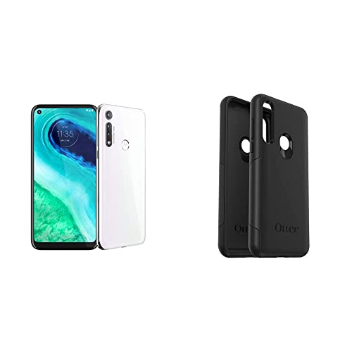 Motorola Moto G Fast | 2020 | Unlocked | Made for US 3/32GB | 16MP Camera | White & OtterBox Commuter LITE Series Case for Moto g Fast - Black Motorola Moto G Fast | 2020 | Unlocked | Made for US 3/32GB | 16MP Camera | White & OtterBox Commuter LITE Series Case for Moto g Fast - Black