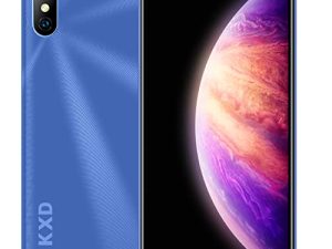 KXD 6A Unlocked Cell Phone | 3G Smartphone | 5.5” Full-Screen Display | 2500mAh Battery | 8MP + 5MP Camera | Dual SIM Android Phone | 8GB ROM | US Version | Blue