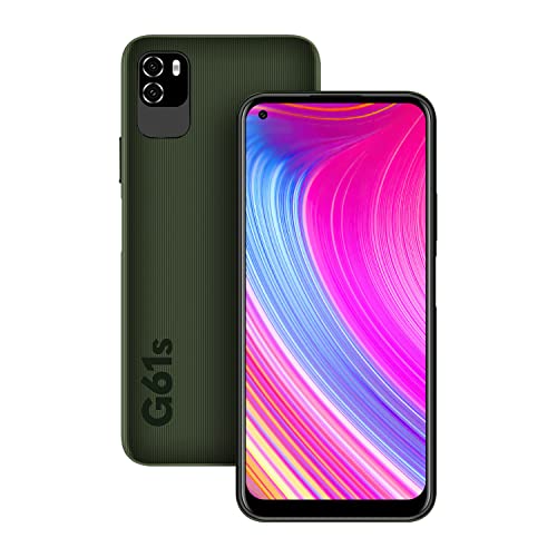 BLU G61s G0630WW 64GB Dual SIM GSM Unlocked Android Smartphone - Green BLU G61s G0630WW 64GB Dual SIM GSM Unlocked Android Smartphone - Green
