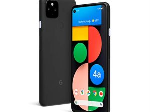 Google Pixel 4a with 5G - Android Phone - New Unlocked Smartphone with Night Sight and Ultrawide Lens - Just Black
