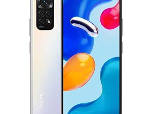 Xiaomi Redmi Note 11S 4G Volte 128GB + 8GB Factory Unlocked 6.43" Quad Camera 108MP Night Mode (NOT Verizon Sprint Boost Cricket At&t) (w/Fast Car Charger Bundle) (Pearl White)