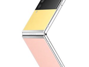 Samsung Electronics Galaxy Z Flip3 Flip 3 5G SM-F711U1 F711U 256GB Factory Unlocked Bespoke Multi-Colored Smartphone Mix Colors Take Your Pick! (2021) - (Renewed)
