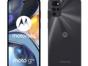 Motorola Moto G22 Dual-SIM 64GB ROM + 4GB RAM (GSM Only | No CDMA) Factory Unlocked 4G/LTE Smartphone (Cosmic Black) - International Version