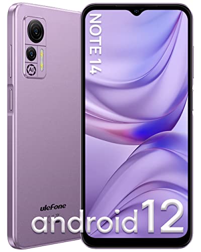 Ulefone Note 14 Unlocked Android Phones - 6.52-inch HD+ Display Android 12 OS 3GB RAM+16GB ROM 4500mAh Battery 8MP+5MP Camera 3-Card Slot T-Mobile Unlocked Smartphone (Purple) Ulefone Note 14 Unlocked Android Phones - 6.52-inch HD+ Display Android 12 OS 3GB RAM+16GB ROM 4500mAh Battery 8MP+5MP Camera 3-Card Slot T-Mobile Unlocked Smartphone (Purple)