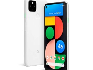 Google Pixel 4a with 5G - Android Phone - New Unlocked Smartphone with Night Sight and Ultrawide Lens - Clearly White