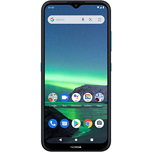 Nokia 1.4 | Android 10 (Go Edition) | Unlocked Smartphone | 2-Day Battery | Dual SIM | US Version| 2/32GB | 6.51-Inch Screen | Fjord Blue Nokia 1.4 | Android 10 (Go Edition) | Unlocked Smartphone | 2-Day Battery | Dual SIM | US Version| 2/32GB | 6.51-Inch Screen | Fjord Blue