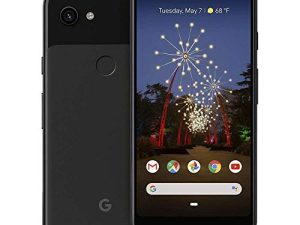 Google Pixel 3a 64GB Black Unlocked 5.6 inch Smartphone - No Developer Option (Renewed)