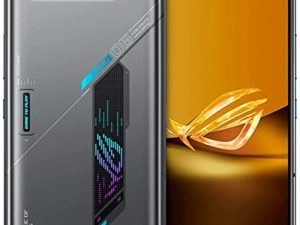 ASUS ROG Phone 6D Ultimate 5G AI2203 Dual 512GB 16GB RAM Factory Unlocked (GSM Only | No CDMA - not Compatible with Verizon/Sprint) Aeroactive Cooler 6 Included - Space Gray