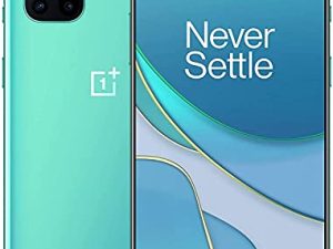 OnePlus 8T+ 5G 12GB(RAM)+256GB 120Hz Display (T-Mobile/Sprint Unlocked) KB2007 Single SIM Smartphone - Aquamarine Green (Renewed)