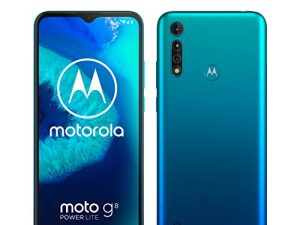 Motorola Moto G8 Power Lite XT2055-2 64GB GSM Unlocked Android Smart Phone - Arctic Blue