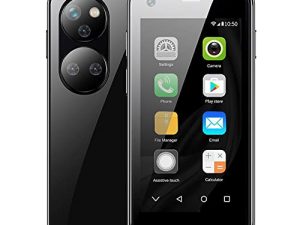 Super Small Mini Smartphone 3G Network 2.5 Inch Mini Phone The World's Smallest Cell Phone Unlocked Kids Phone Pocket Cellphone (Black)