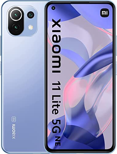 Xiaomi Mi 11 Lite NE 5G + 4G LTE Volte Global Unlocked GSM 64MP Triple Camera Worldwide GSM w/Fast Car Charger (Bubblegum Blue Xiaomi Mi 11 Lite NE 5G + 4G LTE Volte Global Unlocked GSM 64MP Triple Camera Worldwide GSM w/Fast Car Charger (Bubblegum Blue