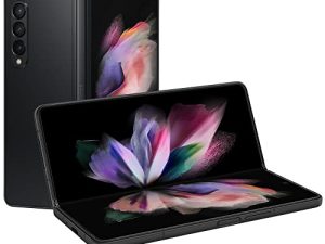SAMSUNG Galaxy Z Fold 3 5G Factory Unlocked Android Cell Phone US Version Smartphone Tablet 2-in-1 Foldable Dual Screen Under Display Camera 256GB Storage