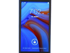 5.0 Inch Smartphone UHD Octa Core Face Recognition Blue Mobile Phone for Work (US Plug)