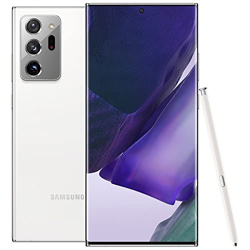 Samsung Electronics Galaxy Note 20 Ultra 5G Factory Unlocked Android Cell Phone | US Version | 128GB of Storage | Mystic White (Renewed) Samsung Electronics Galaxy Note 20 Ultra 5G Factory Unlocked Android Cell Phone | US Version | 128GB of Storage | Mystic White (Renewed)