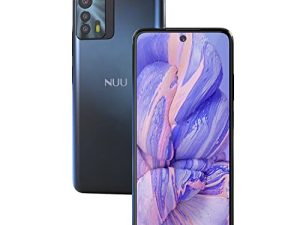 NUU B20 5G | Unlocked Android Smartphone | 6.5” FHD+ Display | 90Hz Refresh Rate | 48MP Triple Camera | 128GB + 8GB RAM | 5000mAh Battery | 18W Fast Charge | Android 12 | Stardust Blue…