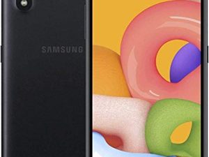 Samsung Galaxy A01 SM-A015A 16GB 5.7” Single-SIM Android Smartphone (Renewed) (Black