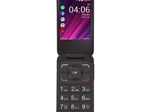 TracFone My Flip 2 4G LTE Prepaid Flip Phone (Locked) - Black - 4GB - Sim Card Included - CDMA