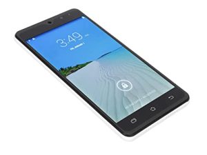Smartphone Battery Life Dual SIM Card Front Rear Camera Mobile Phone Resolution 1920 X 1080 for Work (US Plug)