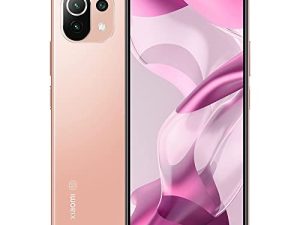 Xiaomi Mi 11 Lite NE 5G + 4G LTE Volte Global Unlocked GSM 64MP Triple Camera Worldwide GSM w/Fast Car Charger (Peach Pink