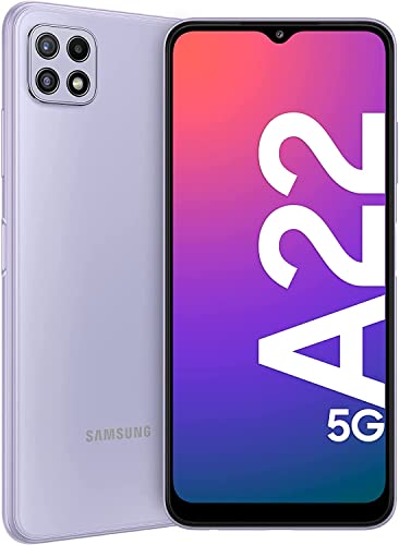 Samsung Galaxy A22 5G A226B Dual 64GB 4GB RAM Factory Unlocked (GSM Only | No CDMA - not Compatible with Verizon/Sprint) International Version - Violet Samsung Galaxy A22 5G A226B Dual 64GB 4GB RAM Factory Unlocked (GSM Only | No CDMA - not Compatible with Verizon/Sprint) International Version - Violet