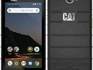 CAT PHONES S48c 32GB Rugged Waterproof (Sprint Unlocked) Smartphone - Black (Renewed)