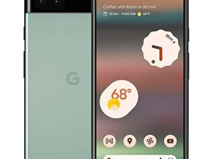 Google Pixel 6a - 5G Android Phone - Unlocked Smartphone with 12 Megapixel Camera and 24-Hour Battery - Sage (Renewed)