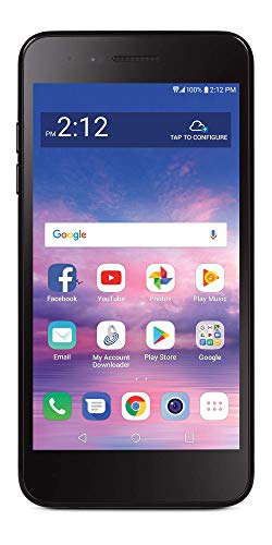 Net10 Carrier-Locked LG Rebel 4 4G LTE Prepaid Smartphone - Black - 16GB - Sim Card Included - CDMA Net10 Carrier-Locked LG Rebel 4 4G LTE Prepaid Smartphone - Black - 16GB - Sim Card Included - CDMA