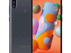 Samsung Galaxy A11 SM-A115A 32GB Single-Sim Android Smartphone - Black (Renewed) (Black
