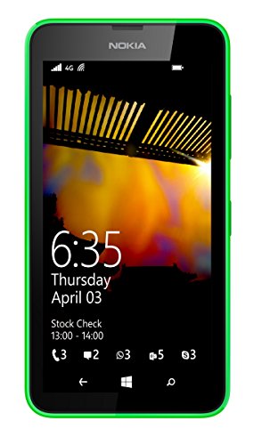 Nokia Lumia 635 8GB Unlocked GSM 4G LTE Windows 8.1 Quad-Core Smartphone - Green Nokia Lumia 635 8GB Unlocked GSM 4G LTE Windows 8.1 Quad-Core Smartphone - Green
