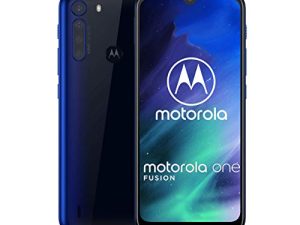 Motorola One Fusion | Unlocked | GSM Only | 4/64GB | 48MP | 2020 | Deep Sapphire | NOT Compatible with Sprint or Verizon
