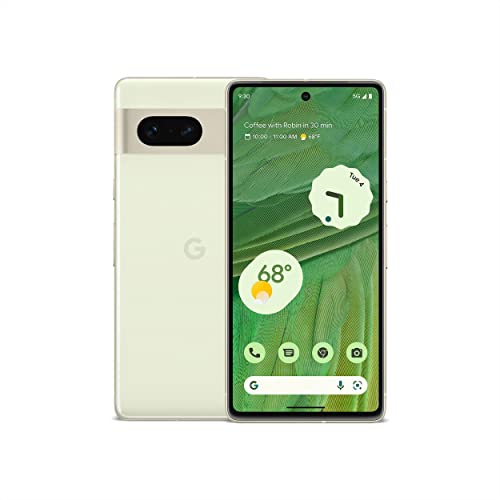 Google Pixel 7-5G Android Phone - Unlocked Smartphone with Wide Angle Lens and 24-Hour Battery - 128GB - Lemongrass (Renewed) Google Pixel 7-5G Android Phone - Unlocked Smartphone with Wide Angle Lens and 24-Hour Battery - 128GB - Lemongrass (Renewed)
